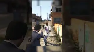 MICHAEL vs BALLAS GANG WAR | GTA V GAMEPLAY #shorts