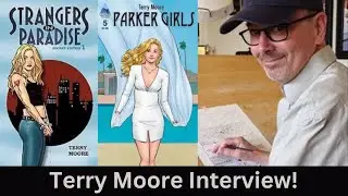 Terry Moore Interview! #terrymoore #strangersinparadise #indiecomics