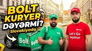 Bolt kuryer olmaq Slovakiyada dəyərmi? | Həqiqi qazanc və xərclər #bolt #kuryer #slovakiya 