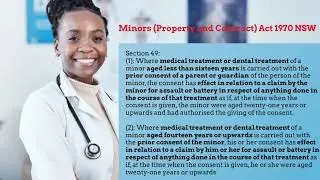 Legal responsibilities for practitioners dealing with minors