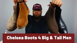 Chelsea Boots for Big & Tall men