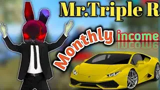 Mr Triple R Monthly Income 🤑 Mr Triple R YouTube Income 😵 My First Video #mrtripler