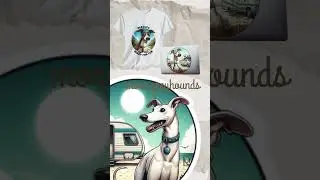 Greyhound Shirts & Stickers 🐾 Unique Designs for Dog Lovers  #pawsandgiggles #adoptdontshop