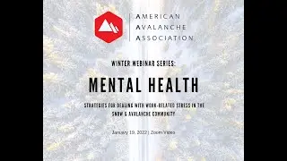 A3 Winter Webinar Series 2022: Mental Health