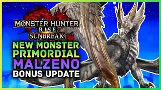 Monster Hunter Rise Sunbreak - Primordial Malzeno Revealed! Bonus Update & New Monster Hunter 6 Hint