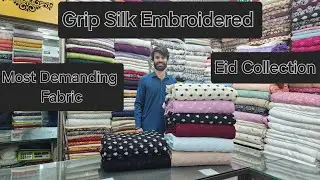Pure Grip Silk Embroidered Luxury Eid Collection Most Demanding Article |New Arrivals