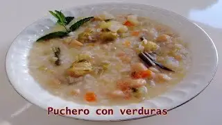 Puchero con verduras