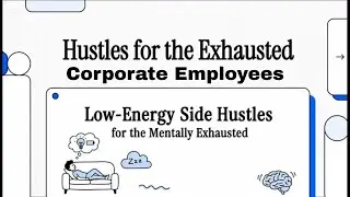 7 Low-Energy Side Hustles for the Mentally Exhausted Professional