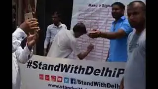 Signature Campaign at Maujpur Chowk | Standwithdelhipolice | LeadDelhi