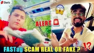 FASTag Scam Alert 🚨 is it Fake ? 🧐 Cyber Crime On Rise 🙏 #dushyantkukreja #shorts