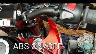CRF300L Rally air intake and ABS mod
