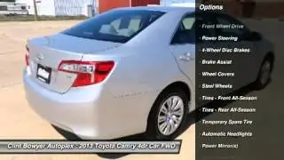 2013 TOYOTA CAMRY Emporia, KS E1192