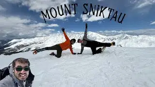 Post Winter Storm Hike to Mount Sniktau