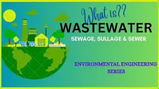 What is Wastewater? Sullage, Sewage and Sewer