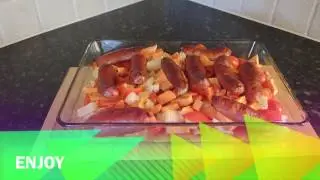 Easy Paleo Sausage Casserole // PALEO DINNER IDEAS // Healthy