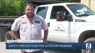 Hendersonville taking steps to protect outdoor work crews in sweltering summer heat