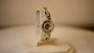 Chopard &lsquo;Happy Diamonds&rsquo; 18k Yellow Gold Ladies Watch