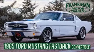 Ford Mustang A-Code 289 1965 года | 4-ступенчатая механическая коробка передач | Переделка крыши ...