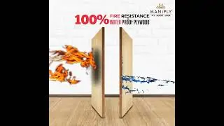 100% FIRE Resistance & WATER PROOF Plywood