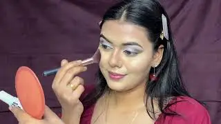 ✨Easy Christmas & New Year Party Makeup | Full Glam Look Step By Step