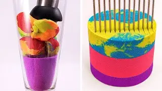 Satisfying Kinetic Sand ASMR Video | Cutting Sand No Talking | Soft Sand ASMR