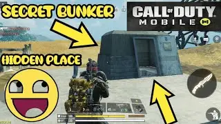 Call Of Duty Mobile SECRET BUNKER For Rank Push | CODM HIDDEN PLACE SECRET BUNKER