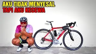 Mencoba Bersepeda Kembali dan Saya Sedikit Kecewa... || gowes road bike 50 KM
