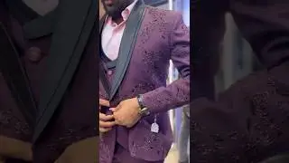 Suit goals. 🔥 #SuitStyle #MensFashion #CustomSuit #Tuxedo