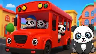 Wheels on the bus go round and round song | english rhymes for babies | Play wheels on the bus
