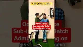 Odisha Police Sub-inspector Batch admission open 👐🏻 #shorts #yputubeshorts #shortsfeed