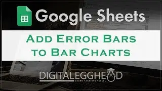 Google Sheets - Add Error Bars to Charts