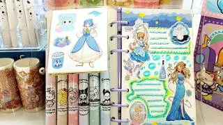 💫[ASMR] Stickers #Journalin Ideas 🩵 Journal With Me #asmr #sticker #journal #journaling #diy #art