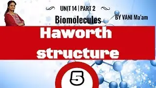 Haworth structure|Grade 12|Part-5|Biomolecules |chemistry cbse |tricks |