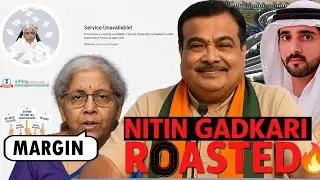 NITIN GADKARI ROASTED OVER DUBAI | TAX PORTAL CRASH 🚨