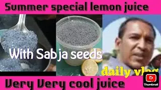 Summer Special Lemon Juice 
