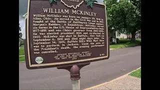 McKinley Park - Ohio History Marker 8-40.