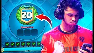 VENCENDO O DESAFIO DAS 20 VIT&Oacute;RIAS AO VIVO! -CLASH ROYALE-