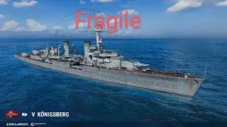 German Cruiser Konigsberg Review-World of Warships Blitz