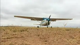 Solo Circuits in Cessna 172 at Wintervogel Airfield