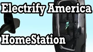 Electrify America HomeStation Level 2 Home EV Electric Car Charger Unboxing Review Impression Setup
