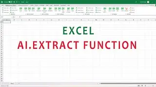 Excel-Addin | H&agrave;m AI-Extract cho Excel [AI-Extract Function]