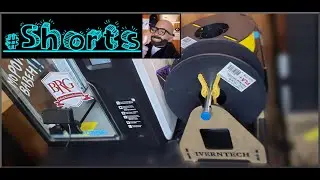 My modified FlashForge #3dprinter external spool system #Maker #Shorts