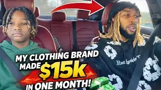 My Clothing Brand Made $15,000 in ONE Month (From Scratch)