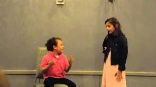 5 Year old actor D.J. Felder performing a Scene