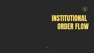 Institutional Order Flow