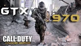 Call of Duty Advanced Warfare GTX 970 OC | 1080p + 2x Supersampling | FRAME-RATE TEST