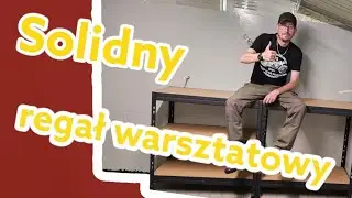 Mega solidny regał do garażu,  warsztatu. Jak złożyć regał. #bastek #recykling