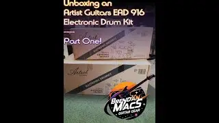 Part One - Unboxing Artist EAD916 Electronic Drum Kit #vlog