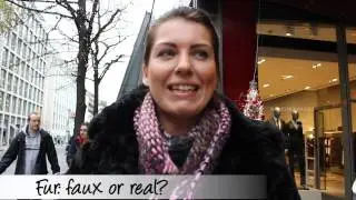 Fur: Faux or Real? Fashflick TV asks the people of London