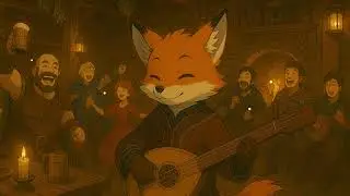 🍺 The Wandering Fox Returns | Cozy Tavern Music | Fantasy BGM for Study & Relax